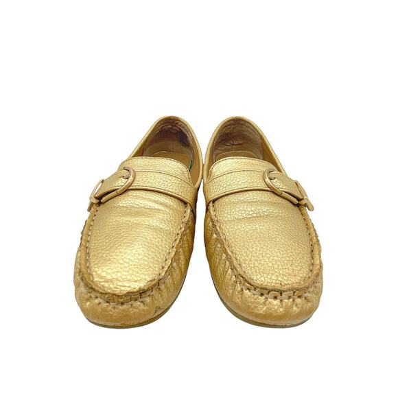 G.H. Bass & Co. Shoes - G.h. Bass & Co Womens Betsy Golden Round Toe Slip On Loafer Flats Size 7.5M